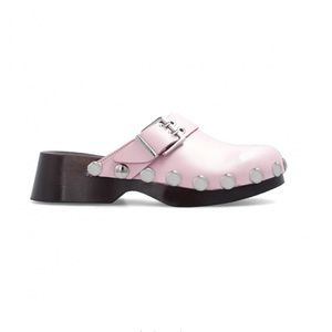 BRAND NEW Ganni Retro Studded Clog in Pale Lilac